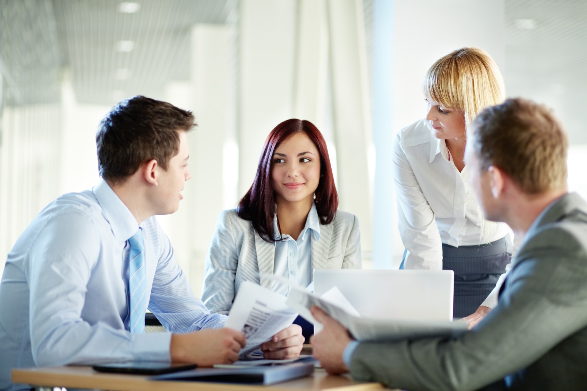 shutterstock_99181772 A group of professionals collaborating